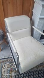 Gratis fauteuil met gebruikerssporen, zit stevig, Ophalen, Gebruikt, 75 tot 100 cm, Stof