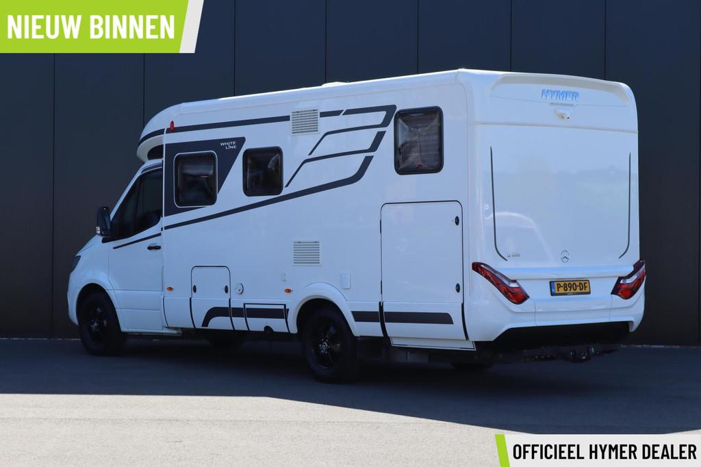 Hymer BMC-T 600 Whiteline 170pk Automaat | Lengtebedden | 2x, Caravans en Kamperen, Campers, Automaat, Achteruitrijcamera, Tot en met 2