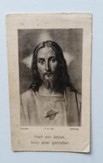 Bid prentje Hart van Jezus bron aller genaden - 14-8-1945, Verzamelen, Religie, Ophalen of Verzenden, Gebruikt, Kaart of Prent