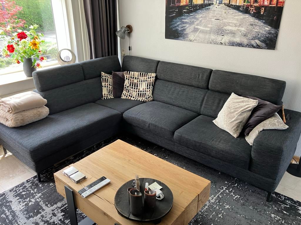 Hoekbank, Ophalen, Gebruikt, 100 tot 125 cm, Hoekbank