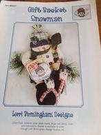 Borduurpatroon van Lorri Birmingham designs, snowman, Ophalen of Verzenden, Zo goed als nieuw, Handborduren, Patroon