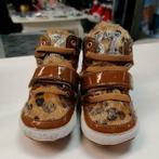 Replay harige bruine luipaard baby slofjes schoentjes 34347, Schoentjes, ., Replay, Ophalen of Verzenden