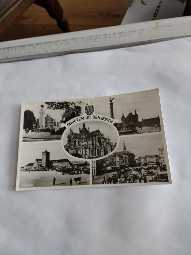 GROETEN UIT DEN BOSCH, Ophalen of Verzenden, 1940 tot 1960, Noord-Brabant