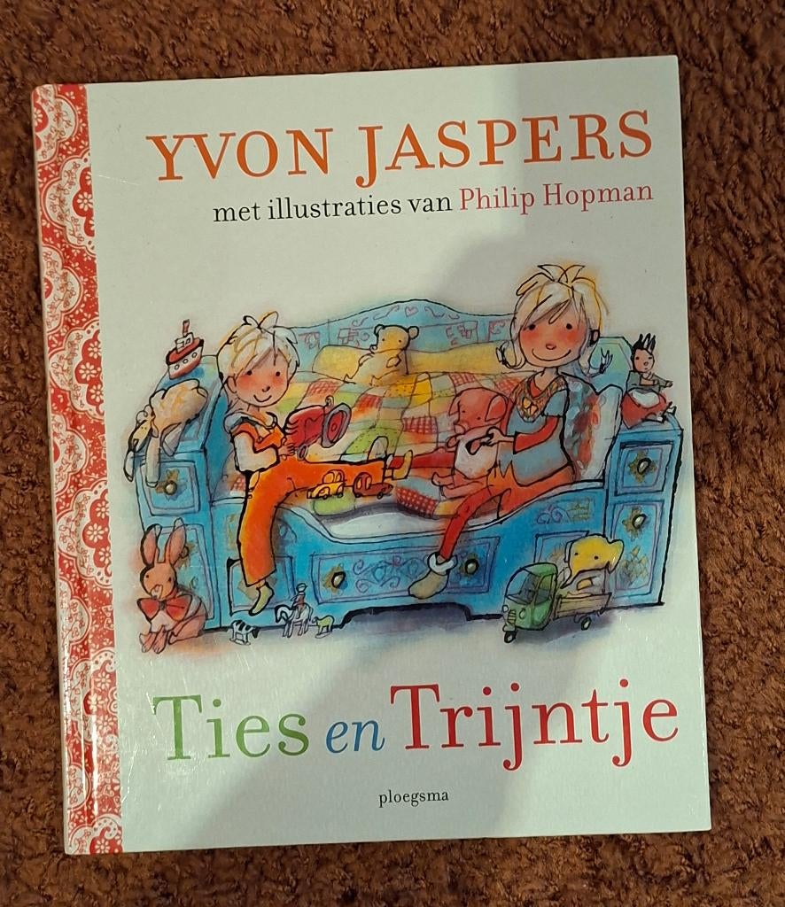 Ties en Trijntje boek Yvon Jaspers, Ophalen, Zo goed als nieuw, Yvon Jaspers, Fictie algemeen