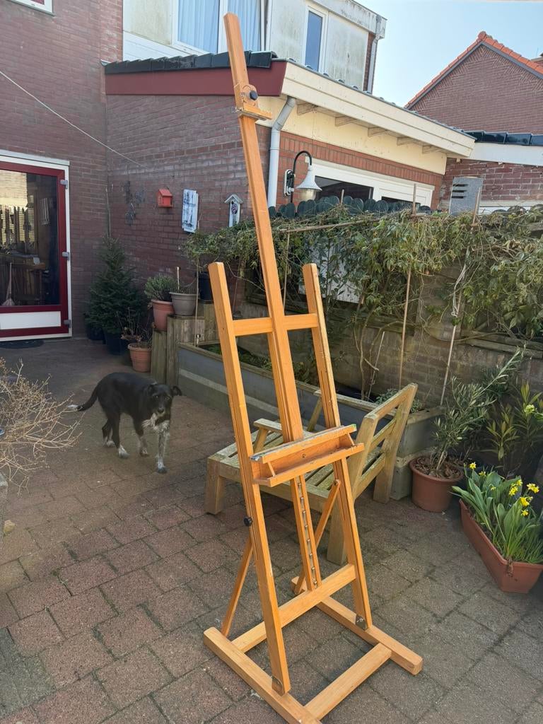 Schildersezel, Hobby en Vrije tijd, Schilderen, Ophalen, Gebruikt, Ezel