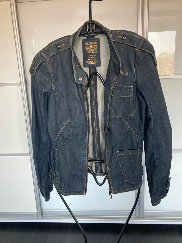 Dames Spijkerjasje Esprit, maat 38, Ophalen of Verzenden, Zo goed als nieuw, Overige maten, Blauw