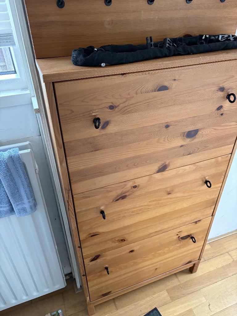 schoenenkast, Huis en Inrichting, Kasten | Schoenenkasten, Ophalen, Gebruikt