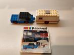 Vintage LEGO Legoland 656 Auto met Caravan, Ophalen of Verzenden, Gebruikt, Complete set, Lego