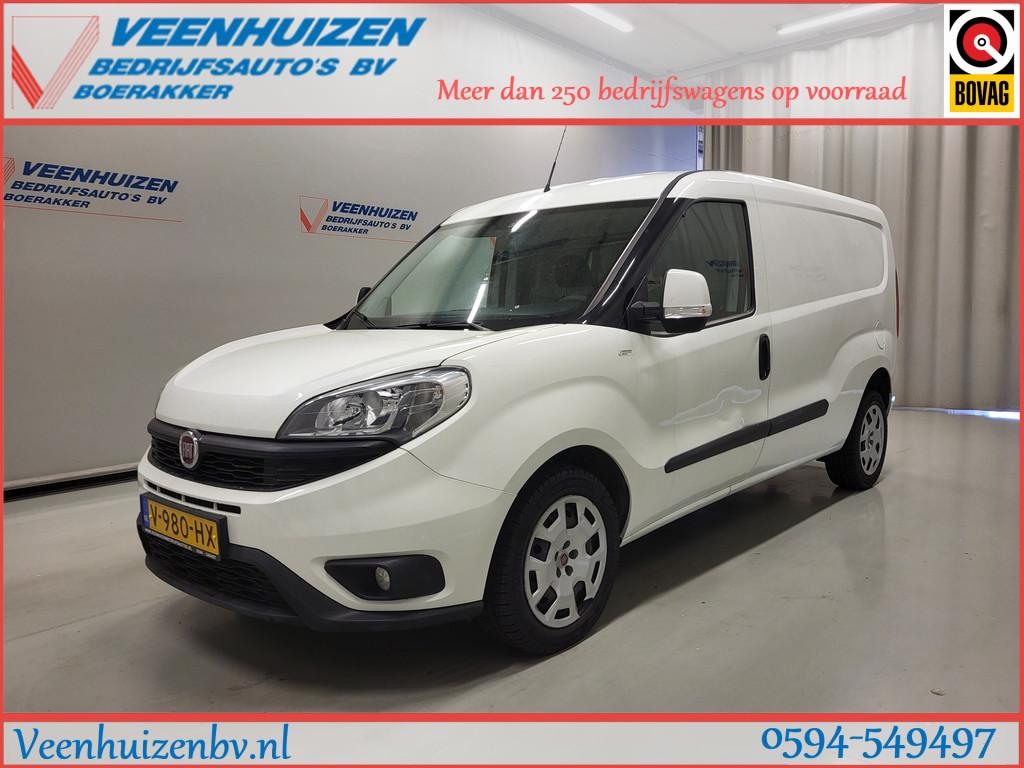 Fiat Doblò Cargo 1.3MJ L2/H1 Maxi Trekhaak Euro 6!, Auto's, Gebruikt, Euro 6, 4 cilinders, Parkeersensor