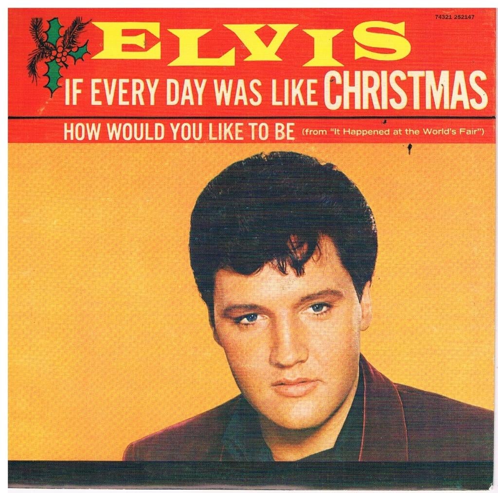 Elvis   If every day was like Chistmas 43212 52147, Cd's en Dvd's, Vinyl Singles, Verzenden, Zo goed als nieuw, Pop