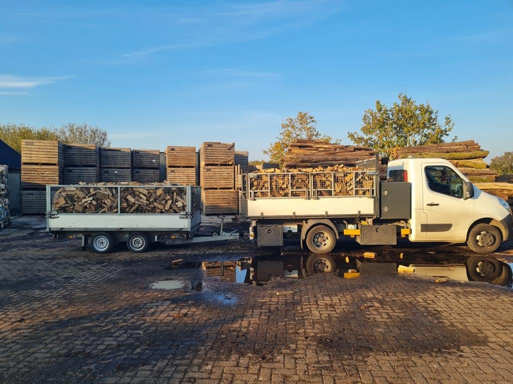 Haardhout brandhout Vers Droog, Eén persoon