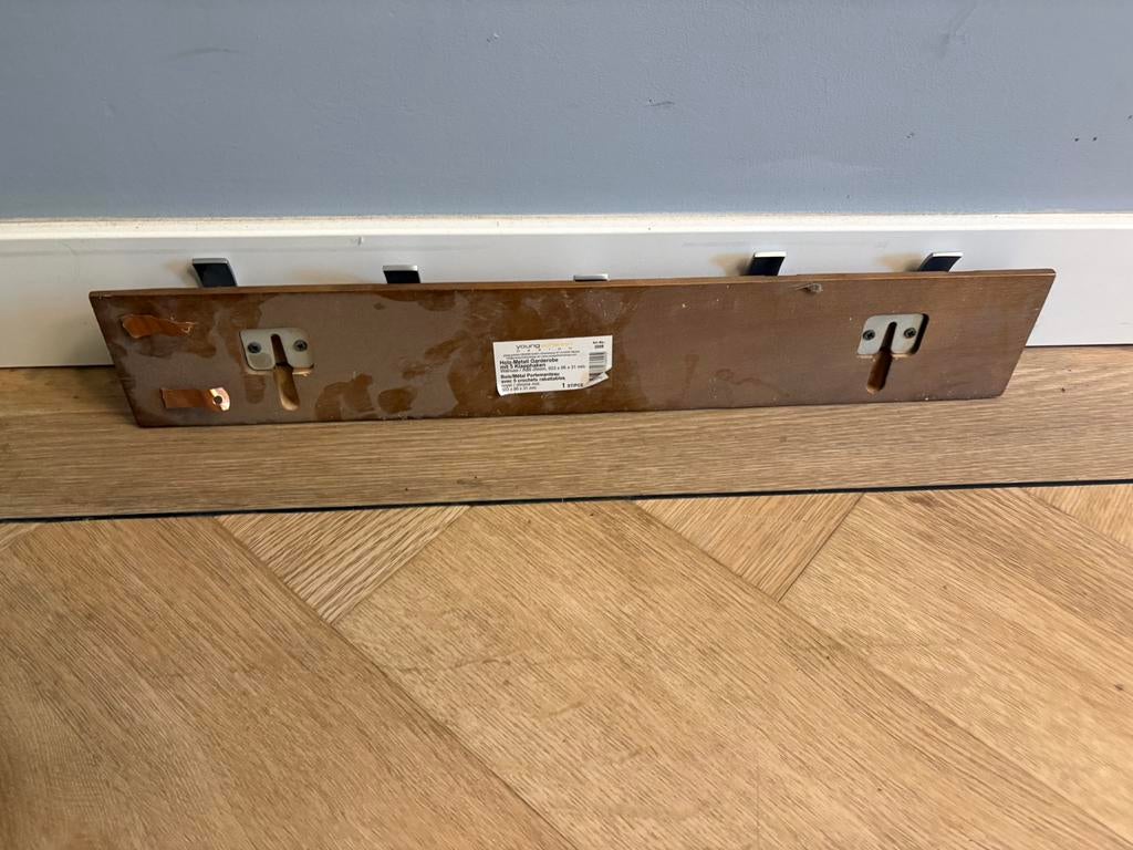 2 kapstokjes gratis op te halen, Gebruikt, Minder dan 100 cm, Hout, Ophalen