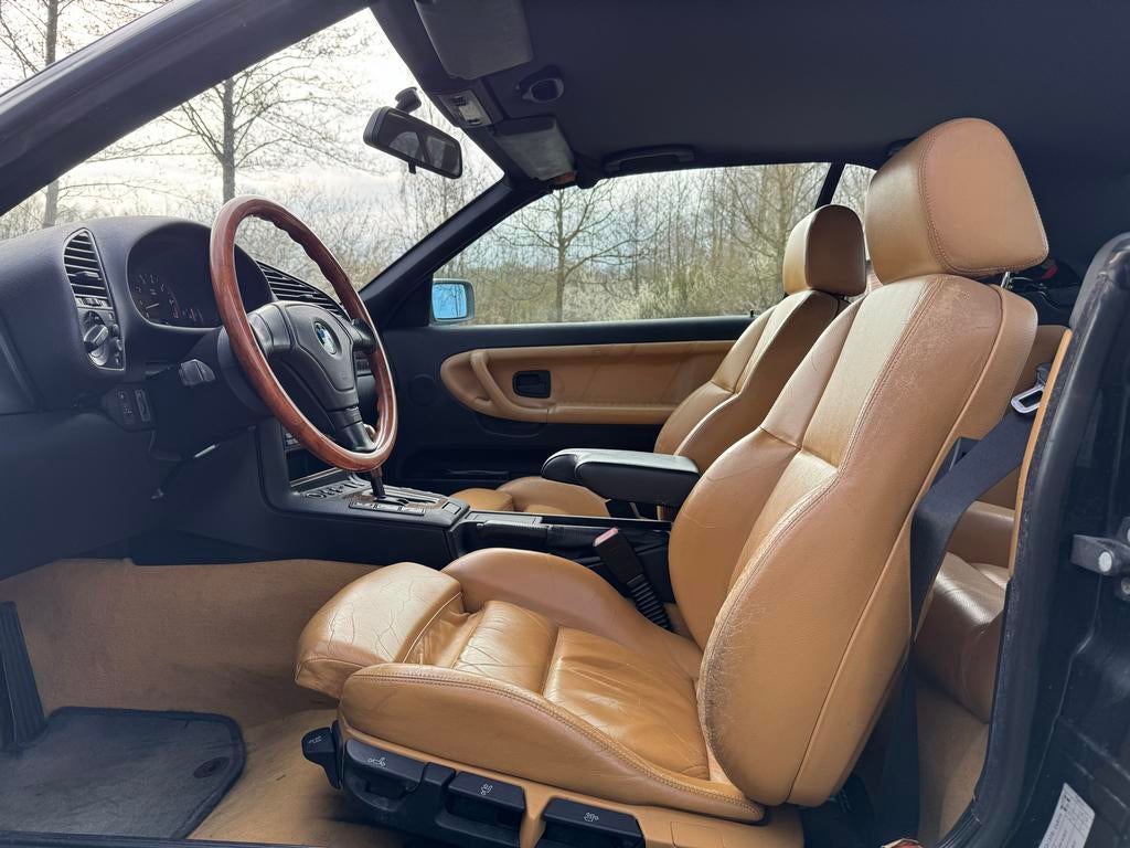 BMW 3-Serie E36 328i Cabriolet AUT NL Sportstoelen 188dkm, Automaat, Achterwielaandrijving, 1440 kg, Cabriolet