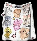 Super zacht Stray Kids SKZOO fleece kleed/plaid nieuw, Ophalen of Verzenden, Nieuw, Gebruiksvoorwerp