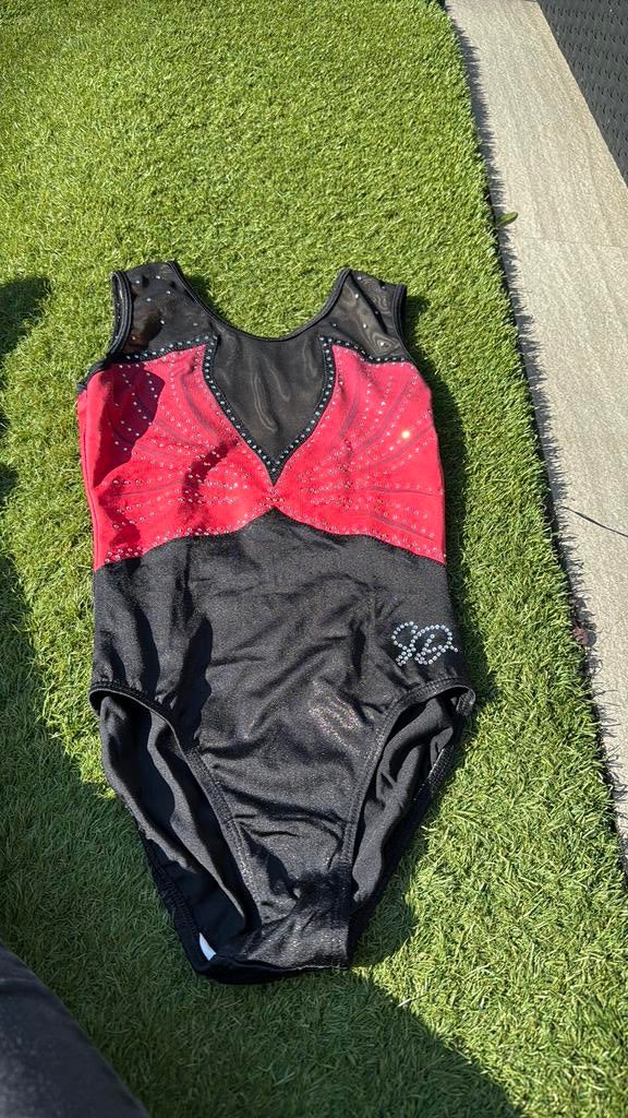 Turnpakje Sparkle and dream asm, Sport en Fitness, Turnen, Kindermaat 146 t/m 176, Ophalen of Verzenden, Zo goed als nieuw, Turnpak(je)