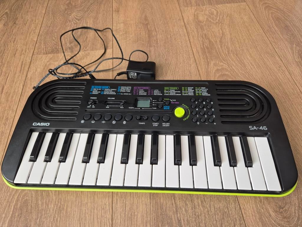 Casio SA-46 keyboard - in goede staat, Ophalen, Gebruikt, Overige aantallen, Casio