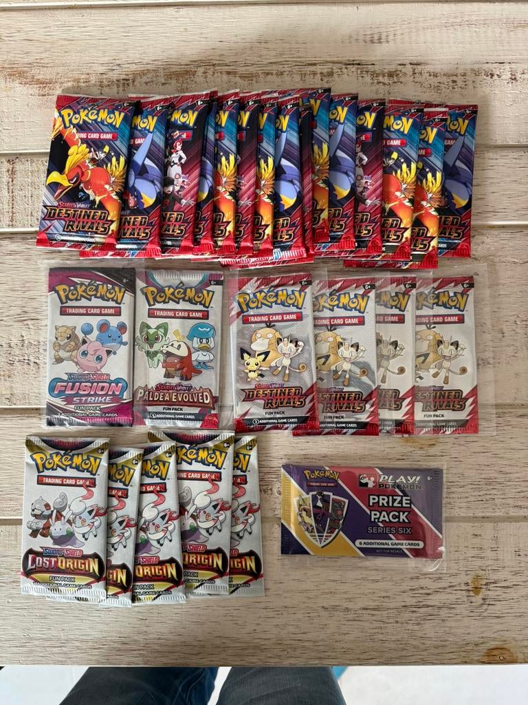 Pokemon packs, Ophalen of Verzenden, Zo goed als nieuw