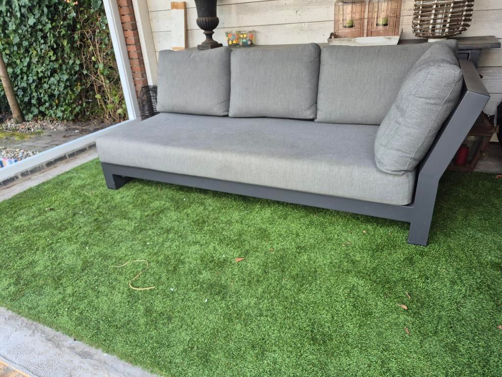 Life Outdoor 3-zitsbank Life bank All-Weather  Kussens, Tuin en Terras, Tuinsets en Loungesets, Ophalen, Gebruikt, 3 zitplaatsen