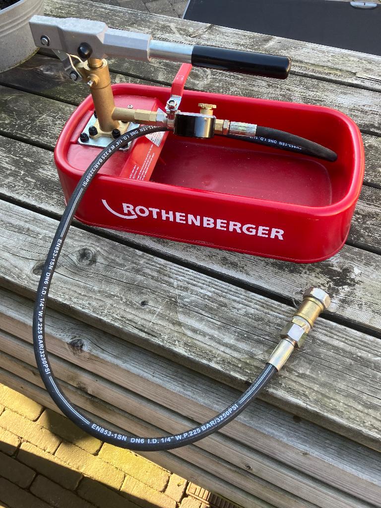 Rothenberger afperspomp RP 30 handbediend 61130, Ophalen, Zo goed als nieuw