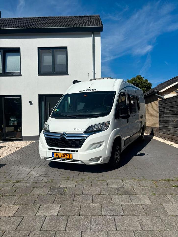 Pössl 2Win Citroën Jumper – 2015, Caravans en Kamperen, Campers, Particulier, Buscamper of Camperbus, Ophalen