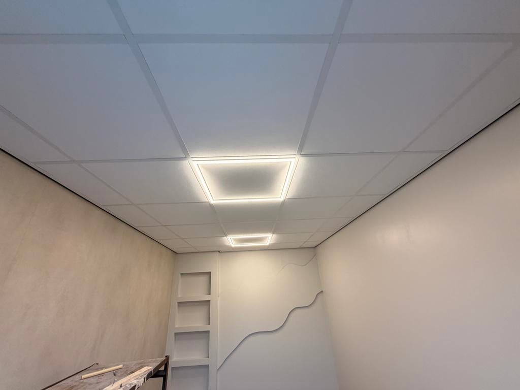 Systeemplafond incl. Montage - Prijs per m2, Ophalen of Verzenden, Nieuw