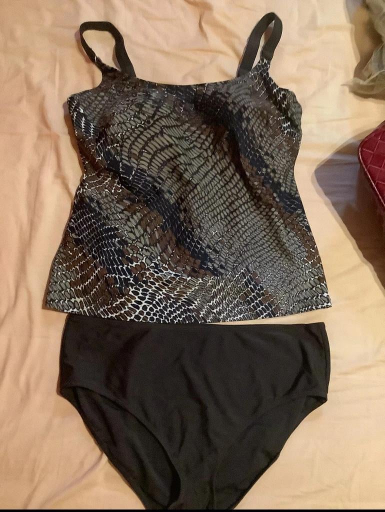 ANITA Tankini 44D - zgan, Bruin, Ophalen of Verzenden, Zo goed als nieuw, Anita