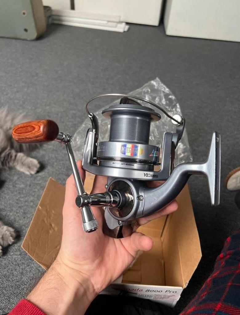 Mitchell armada 8000 Pro - NIEUW IN DOOS, Watersport en Boten, Ophalen of Verzenden, Zo goed als nieuw, Molen