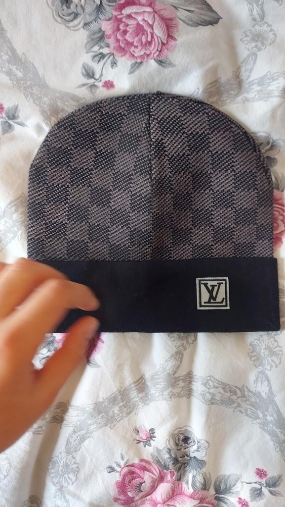 Zwart/grijze muts, Ophalen of Verzenden, Nieuw, Overige maten, Muts