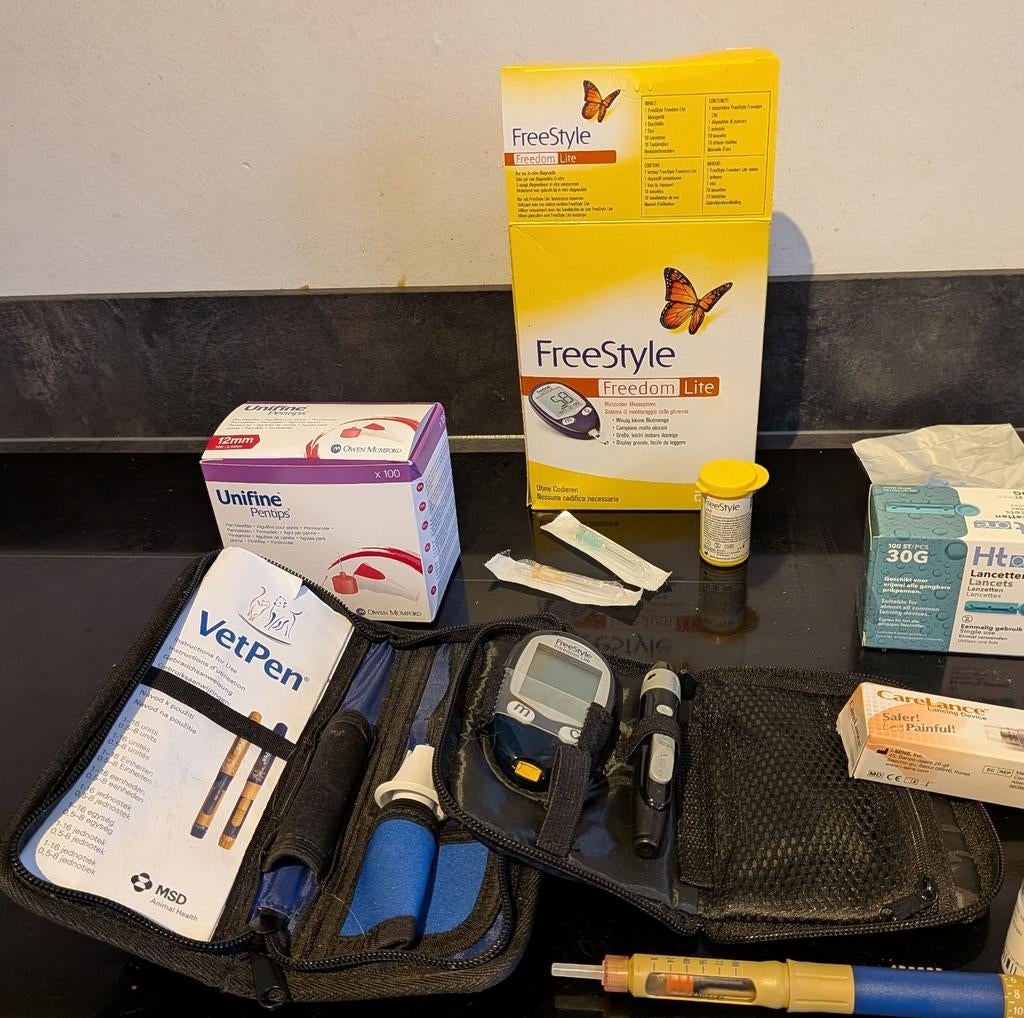 Vetpen met vele accessoires, Ophalen of Verzenden