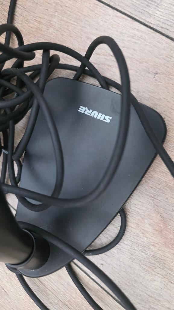 4x Shure Centrav CVG12D-B/C gooseneck  Microphone, Ophalen of Verzenden, Zo goed als nieuw, Zangmicrofoon