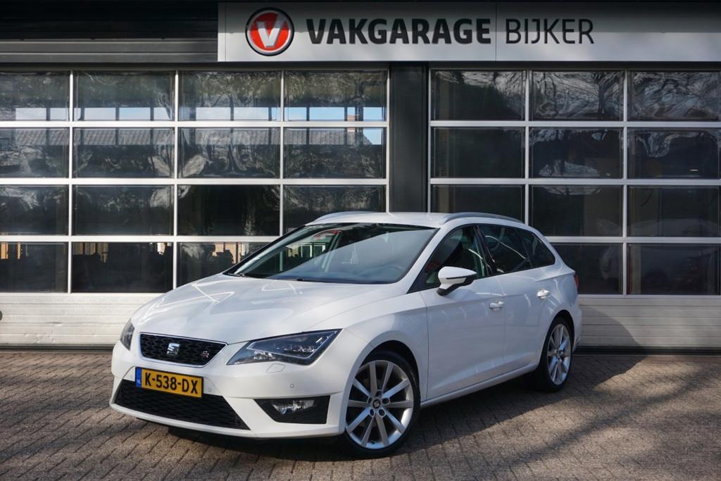 SEAT Leon ST 1.4 EcoTSI FR Connect (bj 2016, automaat), Auto's, Seat, Gebruikt, Euro 6, 4 cilinders, 150 pk