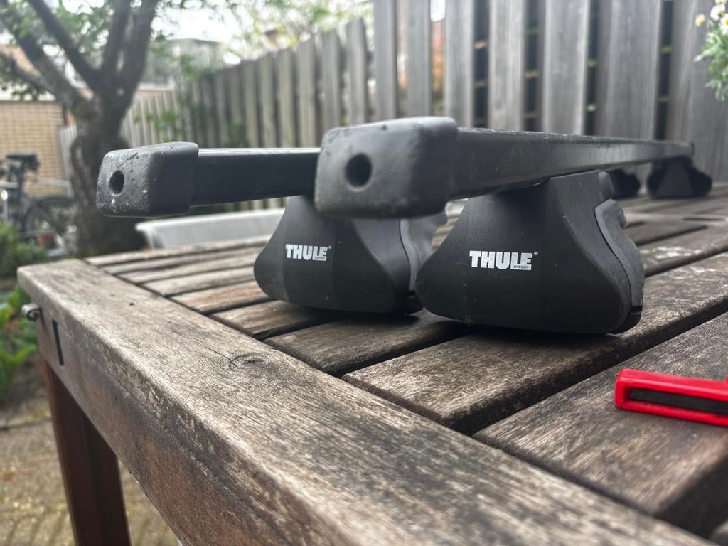 Thule dakdragers, Auto diversen, Dakdragers, Ophalen, Gebruikt