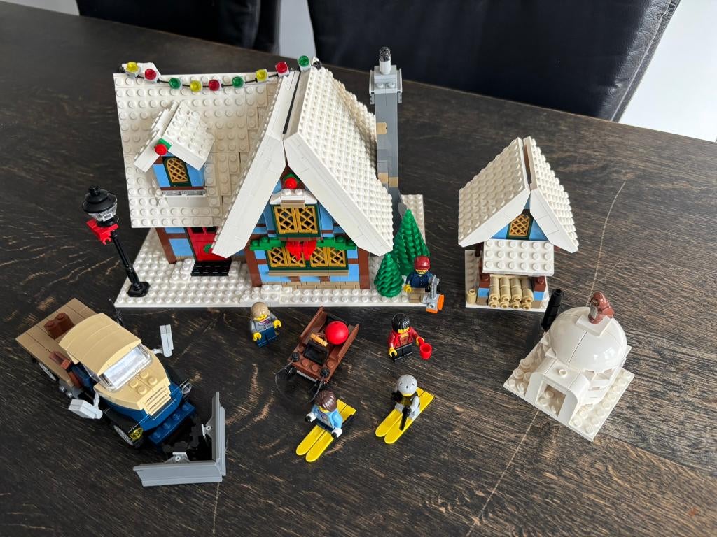 Lego 10229 Winter Village Cottage, Ophalen, Lego, Zo goed als nieuw, Icons