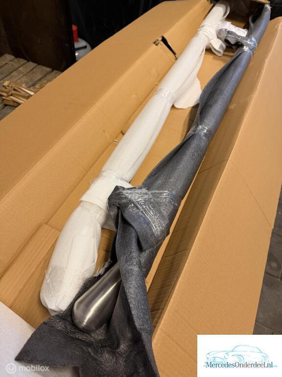 W415 Citan Sidebar L2 Rvs Polished, Nieuw, Ophalen of Verzenden