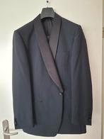 Zwarte smoking, maat 52, zo goed als nieuw, Kleding | Heren, Kostuums en Colberts, Maat 52/54 (L), Tailor en son, Zwart, Ophalen of Verzenden