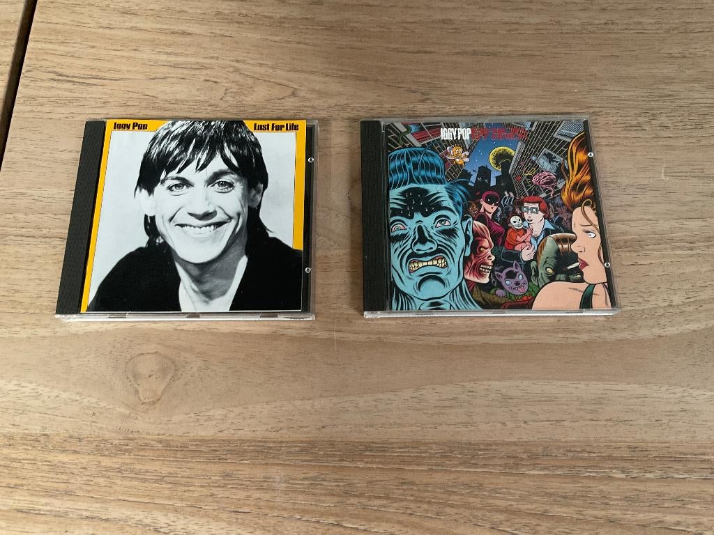 Iggy Pop - Brick by Brick + Lust for life........2cd's., Ophalen of Verzenden, Zo goed als nieuw, Overige genres