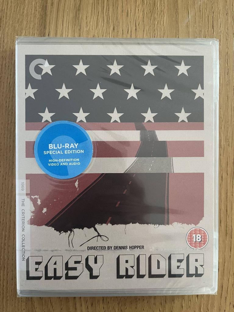 Easy Rider Blu-Ray (Criterion Collection) Sealed, Cd's en Dvd's, Blu-ray, Verzenden, Nieuw in verpakking, Filmhuis
