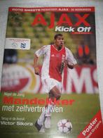 Programmaboekje Ajax - Heerenveen 2004-2005, Ophalen of Verzenden, Zo goed als nieuw, Ajax, Boek of Tijdschrift