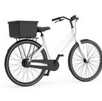 Basky Basket fietsmand met adapterplaat, Fietsen en Brommers, Fietsaccessoires | Bagagedragers, Ophalen of Verzenden, Zo goed als nieuw