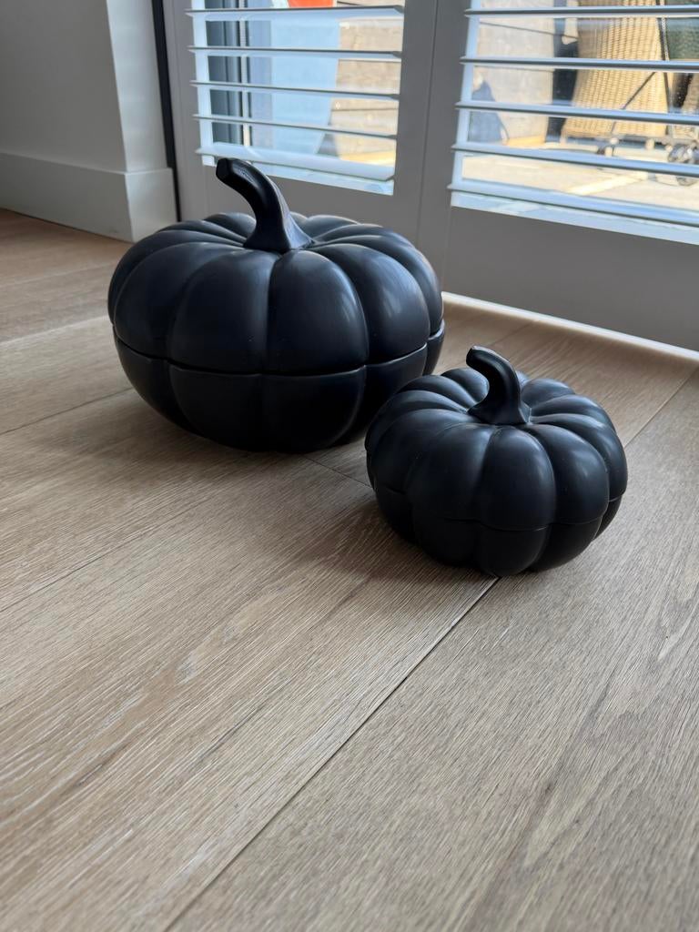 Zwarte pumpkins van Rivièra Maison, Ophalen, Gebruikt