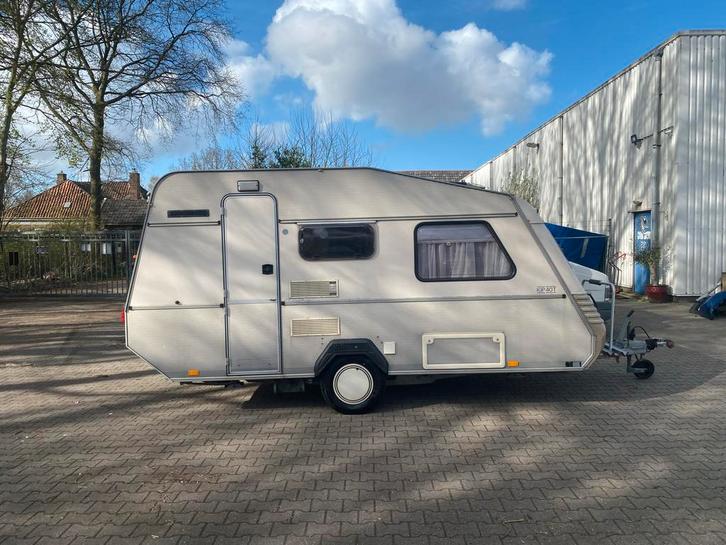 Kip caravan, Caravans en Kamperen, Caravans, Particulier, tot en met 4, Rondzit, Kip, Fietsenrek, Ophalen of Verzenden