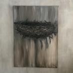 Groot sober en stoer schilderij 100 x 140cm, Ophalen, Zo goed als nieuw