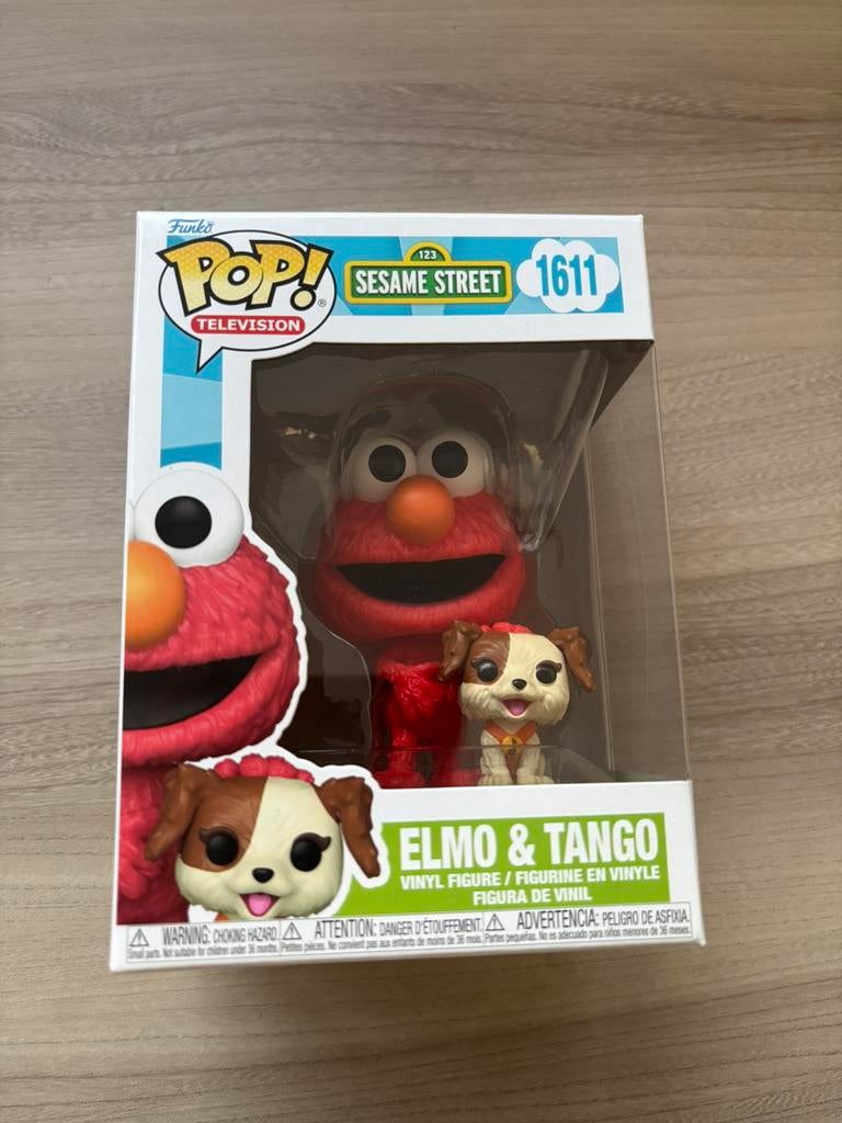 Funko Pop! Elmo & Tango #1611 – Sesame Street Vinyl Figure, Verzamelen, Poppetjes en Figuurtjes, Ophalen of Verzenden, Funko Europe