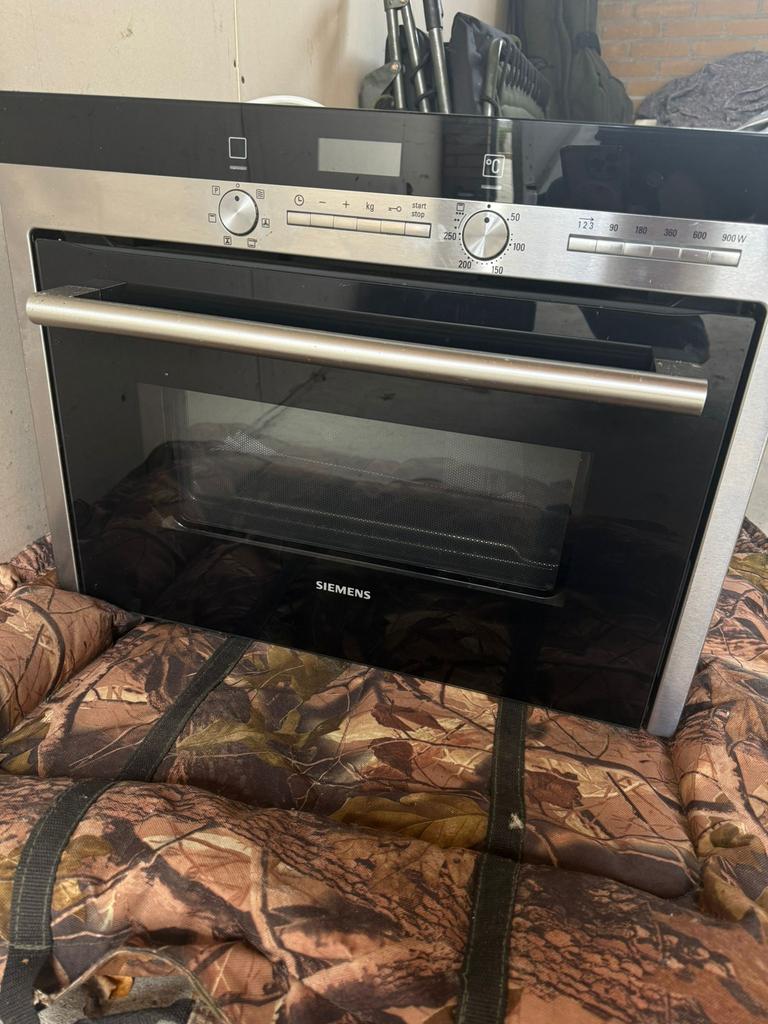 Siemens combi oven, Ophalen, Zo goed als nieuw, 45 tot 60 cm