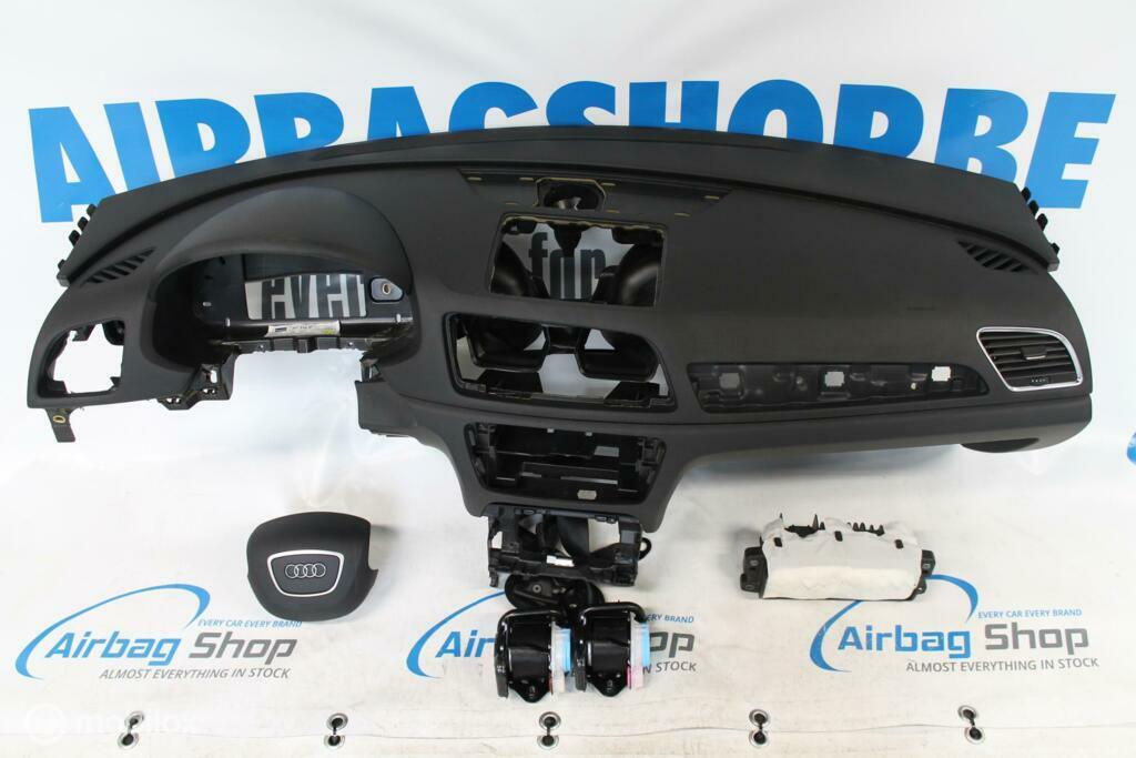 Airbag set - Dashboard zwart 4 spaak Audi Q3 U8 (2011-2018), Auto-onderdelen, Gebruikt, Ophalen of Verzenden