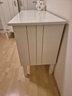 Witte Commode, Kinderen en Baby's, Kinderkamer | Commodes en Kasten, Ophalen, Gebruikt, Minder dan 75 cm, 50 tot 70 cm