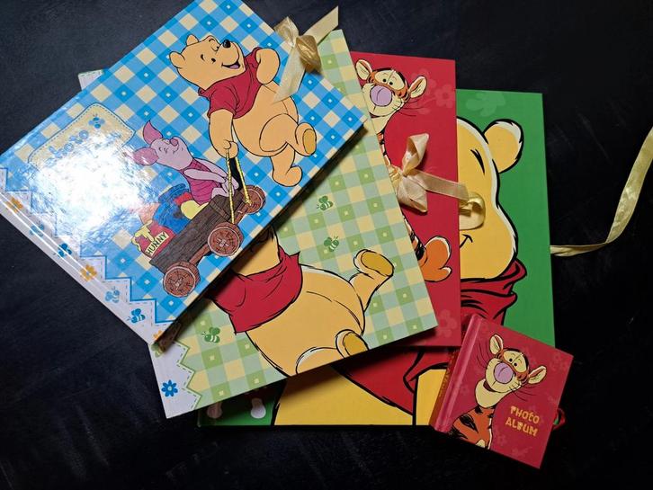 Winnie de Poeh Passepartout Fotoalbums - Set van 4, Audio, Tv en Foto, Fotoalbums en Accessoires, Zo goed als nieuw, Fotoalbum