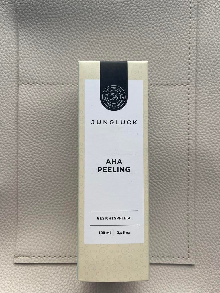 JUNGLÜCK AHA Peeling Gezichtsscrub en -Peeling 100 ml, Ophalen of Verzenden, Nieuw, Gehele gezicht