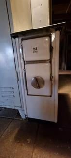 Retro Edna kachel stoof helemaal compleet, prima werkend, Ophalen, Gebruikt, Vrijstaande haard, Houthaard