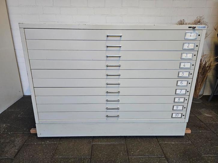 Tekeningenkast/ladekast van Pohlschröder, Huis en Inrichting, Woonaccessoires | Memoborden, Ophalen